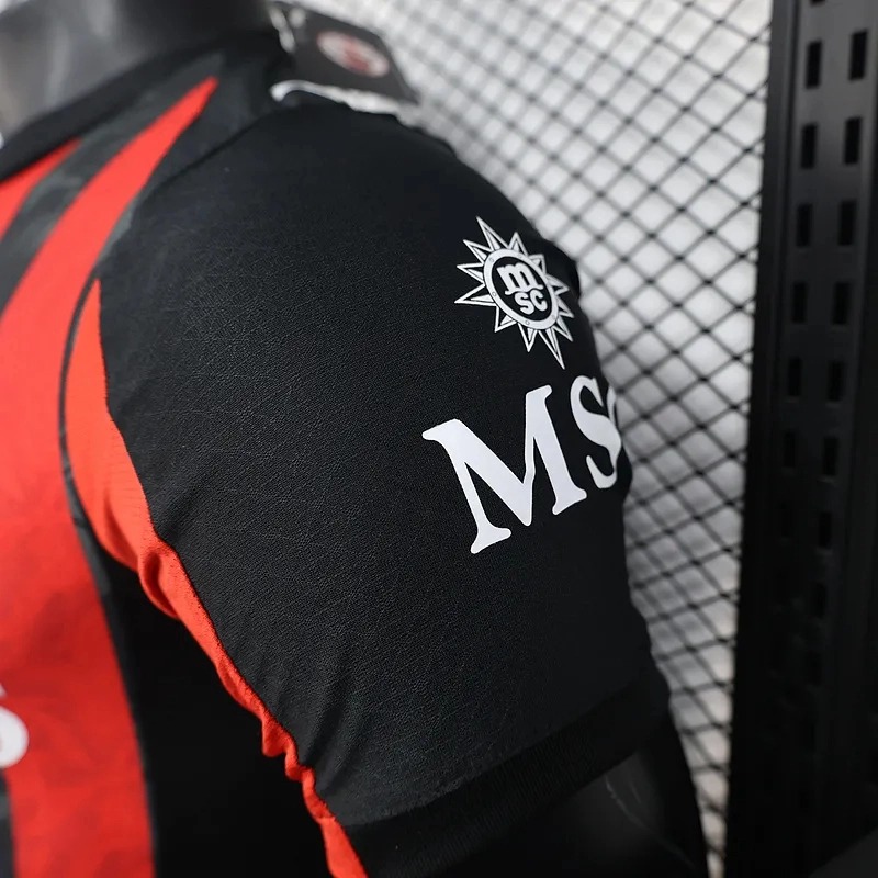 AC Milan Soccer Jersey Home Shirt 2025/26 - Ujersey NHL