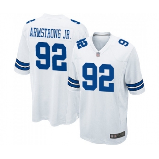 Men's Dallas Cowboys #92 Dorance Armstrong Jr. Game White Football Jersey - Ujersey