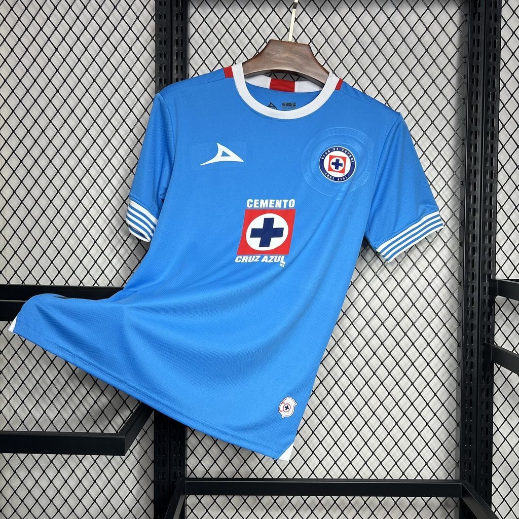 Cruz Azul Soccer Jersey Home Custom Shirt 2024/25 - ujerseystore