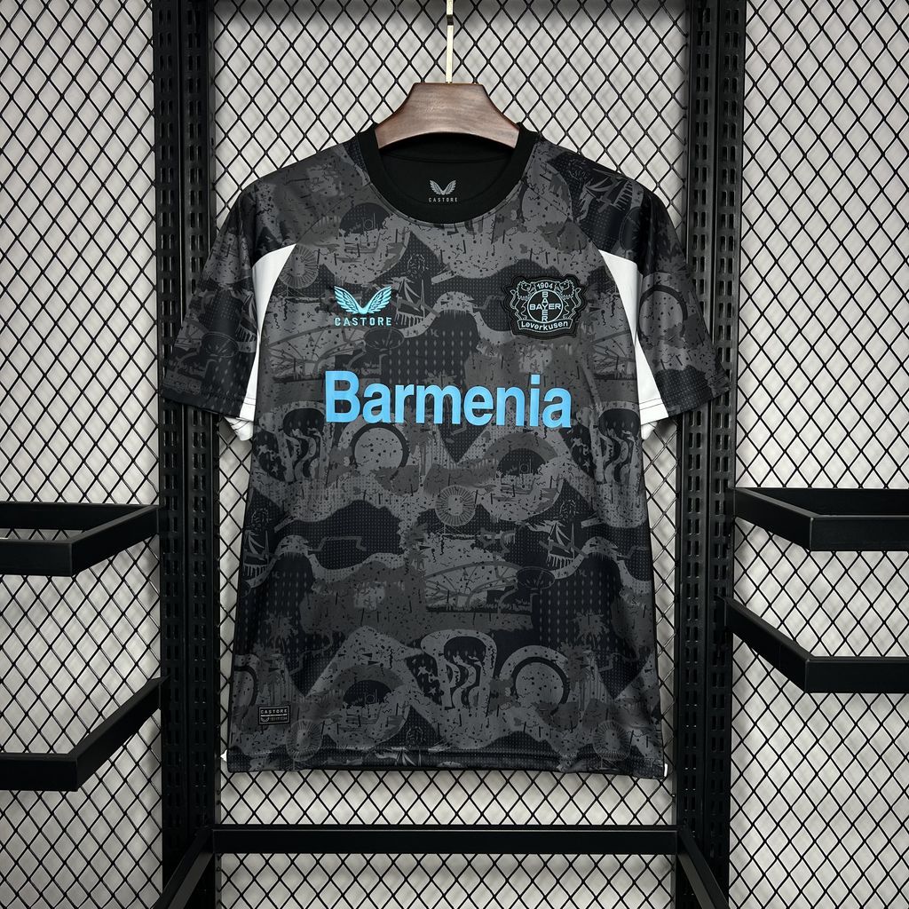 Bayer 04 Leverkusen Soccer Jersey Third Away Custom Shirt 2024/25 - ujerseystore