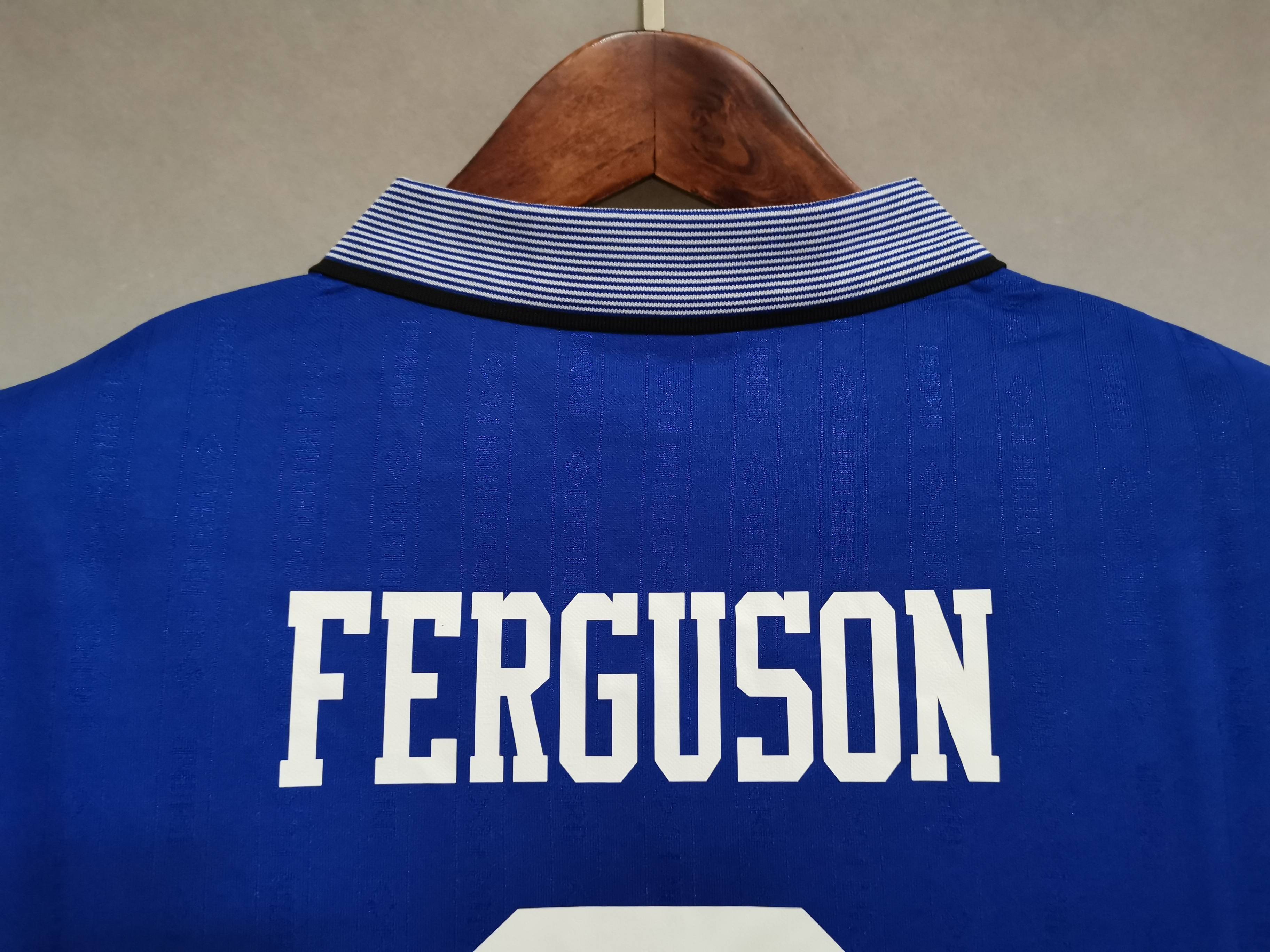 Everton Retro Football Jersey Home Custom Shirt 1994/95 - ujerseystore
