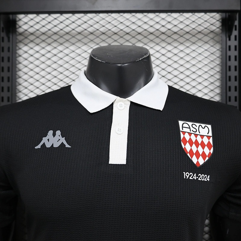 AS Monaco Soccer Jersey Centenary Kit 2024/25