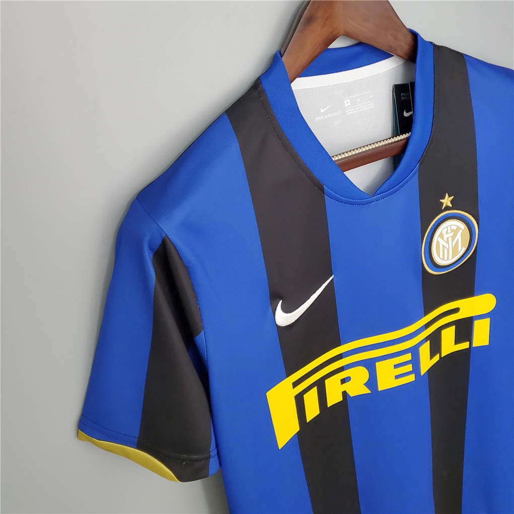 Inter Milan Jersey Custom Home Soccer Jersey 2008/09 - ujerseystore