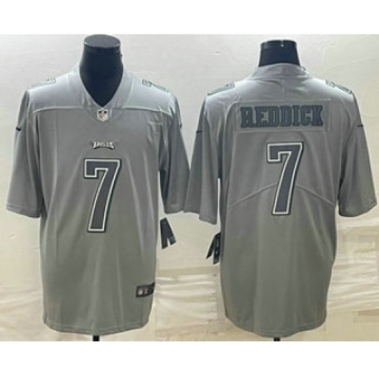Men's Philadelphia Eagles #7 Haason Reddick Gray Atmosphere Fashion Stitched Jersey - Ujersey