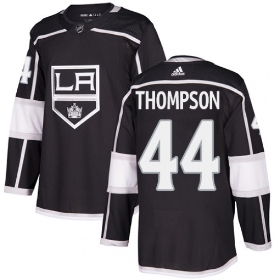 Men's Adidas Los Angeles Kings #44 Nate Thompson Premier Black Home NHL Jersey - Ujersey