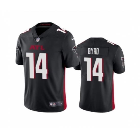 Men's Atlanta Falcons #14 Damiere Byrd Black Vapor Untouchable Stitched Football Jersey - Ujersey