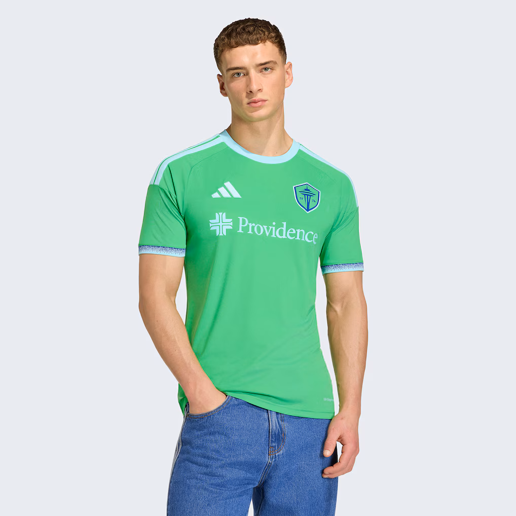 Men's Seattle Sounders FC Rave Green 2026 The Evergreen State Kit Replica Jersey - Ujersey NHL