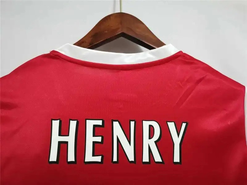 Arsenal Soccer Retro Jersey Home Custom Shirt 2006-08 - Ujersey Shop