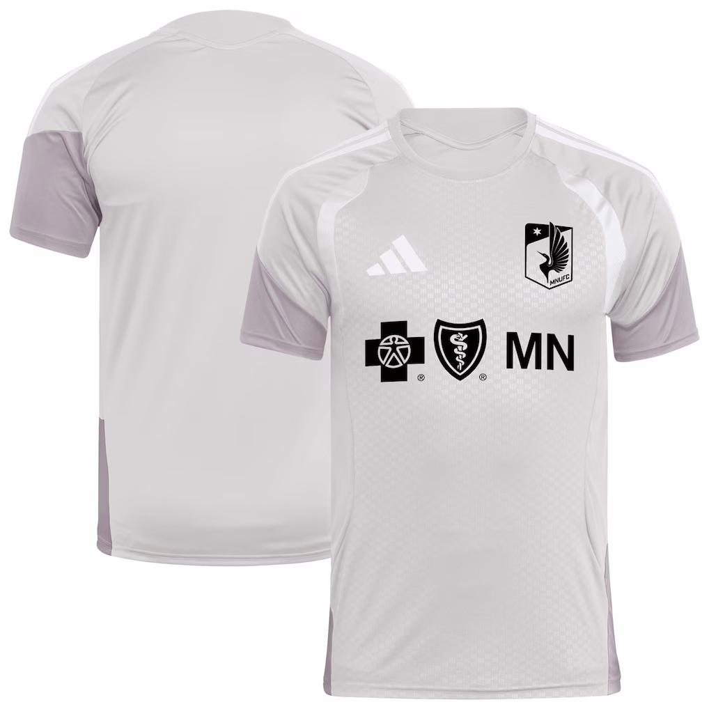 Men's Minnesota United FC Silver 2026 Competition Training Jersey