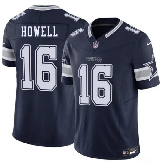 Men's Dallas Cowboys #16 Sam Howell Navy 2026 F.U.S.E. Vapor Untouchable Limited Stitched Football Jersey
