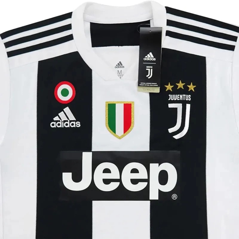 Juventus Retro Soccer Jersey Home Custom Shirt 2018-19 - Ujersey
