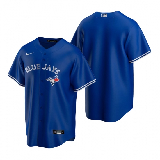 Men's Nike Toronto Blue Jays Blank Royal Alternate Stitched Baseball Jersey - Ujersey