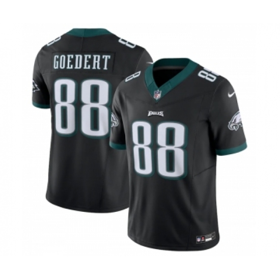 Men's Philadelphia Eagles #88 Dallas Goedert Black 2023 F.U.S.E. Vapor Untouchable Limited Stitched Football Jersey - Ujersey