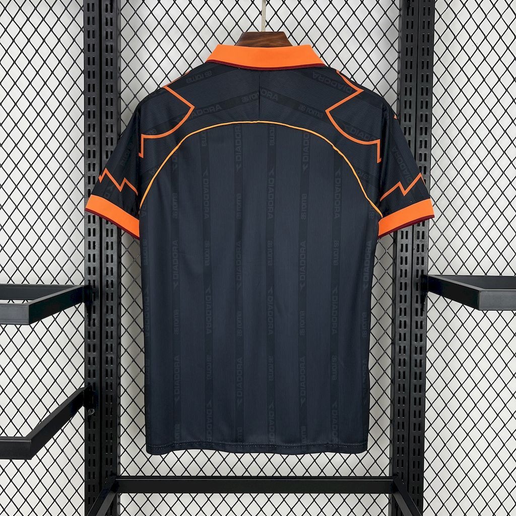 Roma Retro Soccer Jersey Away Custom Shirt 1999/00