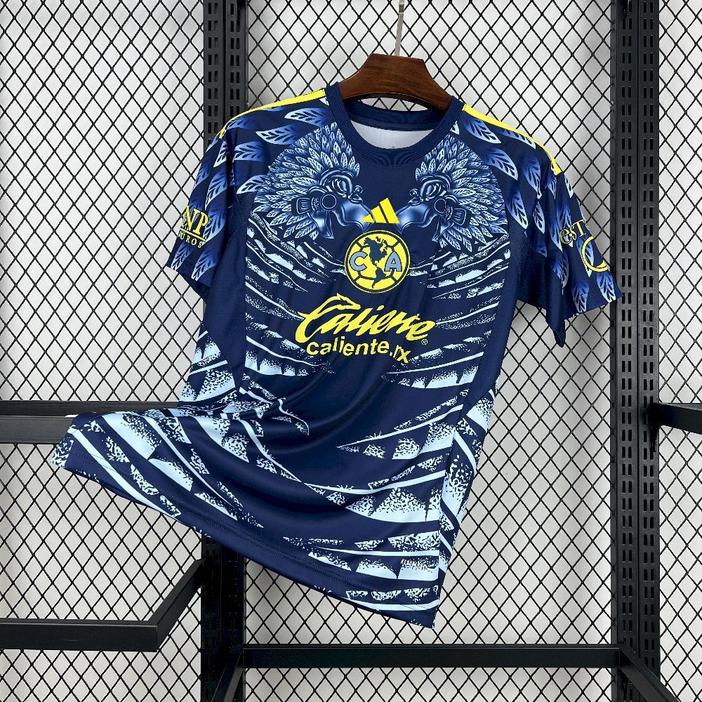 Club America Soccer Jersey Away Custom Shirt 2025/26 - Ujersey NHL