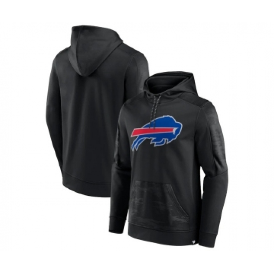 Men's Buffalo Bills Black On The Ball Pullover Hoodie - Ujersey