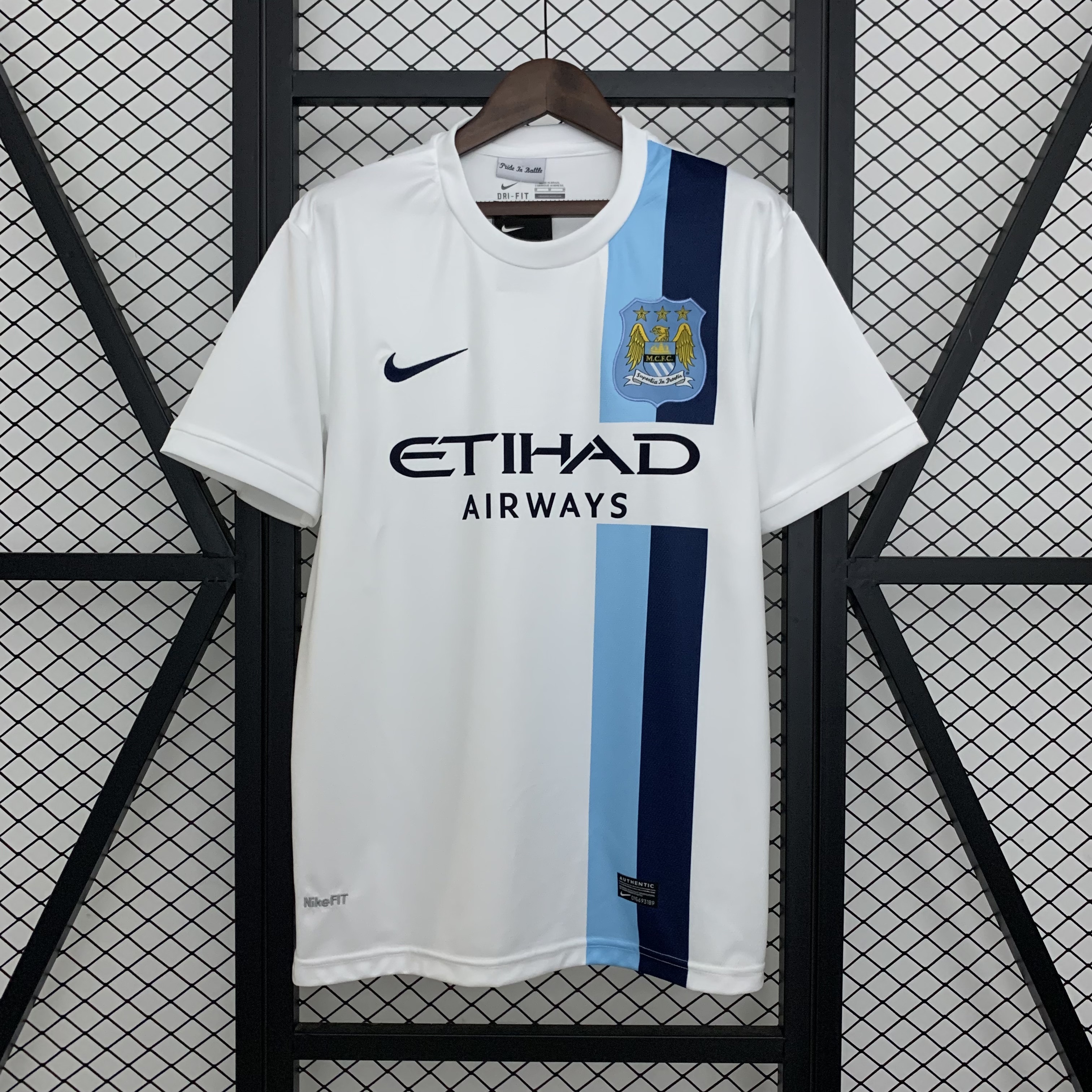 Manchester City Retro Third Away Football Jersey Shirt 2013/14 - U-jersey