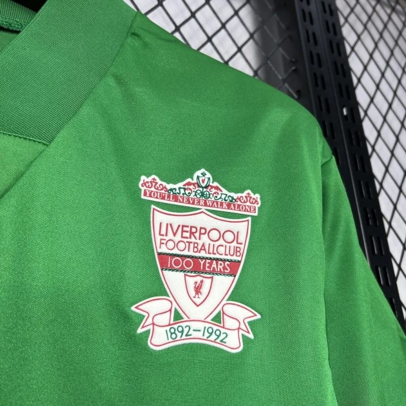 Liverpool Retro Football Jersey Away Custom Shirt 1992-93 - ujerseystore
