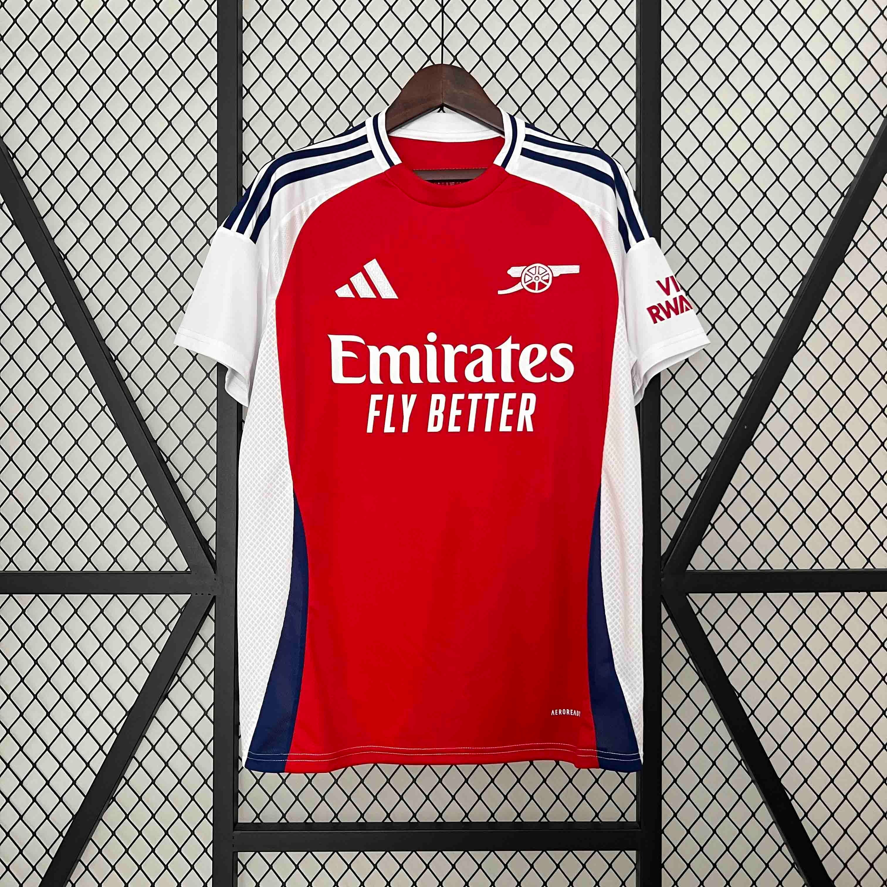 SAKA #7 Arsenal Soccer Jersey Home Custom Shirt 2024/25 - ujerseystore