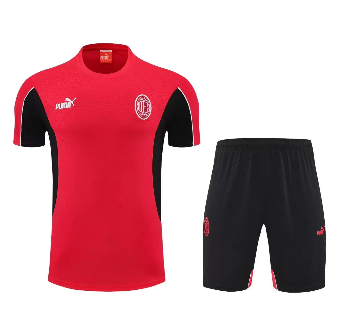 AC Milan Training Jersey Kit Red 2025/26 - U-jersey