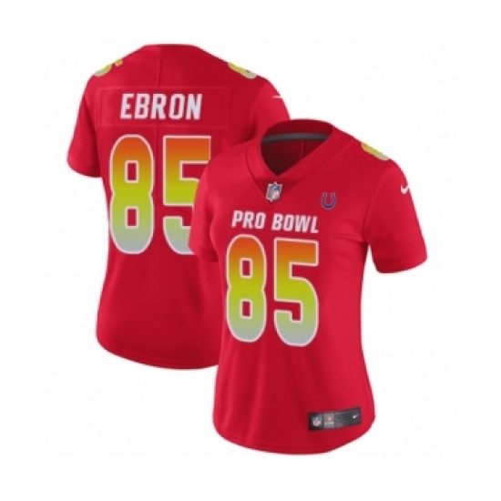 Women's Nike Indianapolis Colts #85 Eric Ebron Limited Red AFC 2019 Pro Bowl NFL Jersey - Ujersey