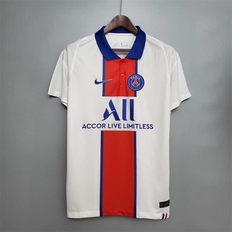 PSG Retro Jersey Away Soccer Shirt 2020/21 - Ujersey NHL