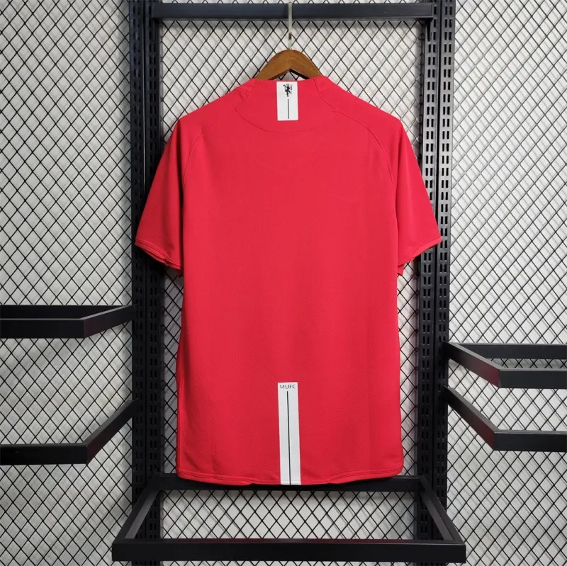 Manchester United Retro Home Football Jersey Shirt 2007/08