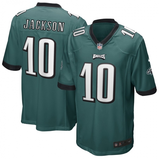 Men's Philadelphia Eagles #10 DeSean Jackson Midnight Green Nike Game Jersey - Ujersey