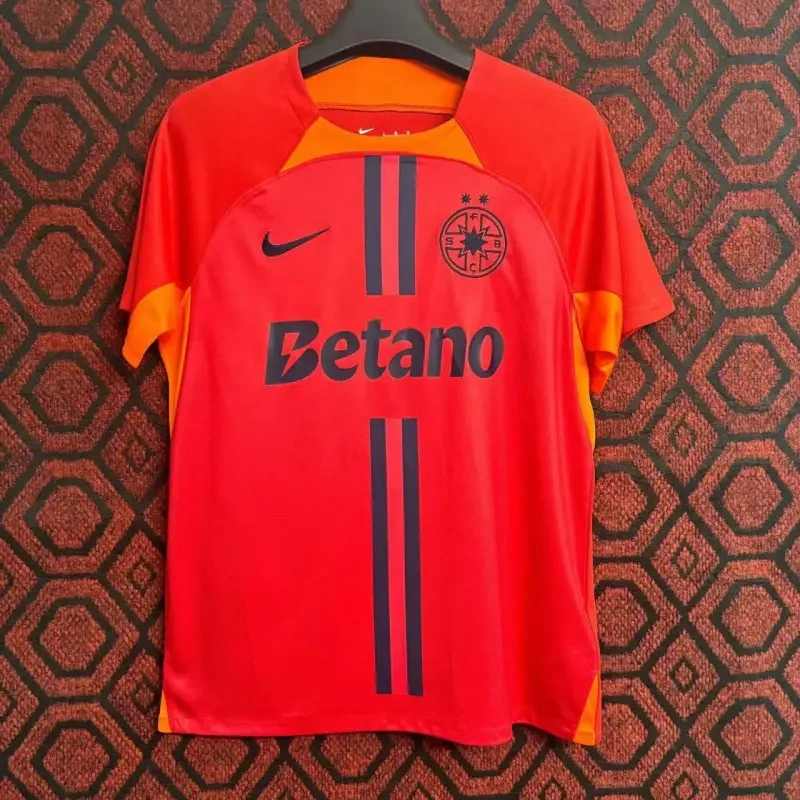 24-25 FCSB Home Soccer Jersey Red - U-jersey
