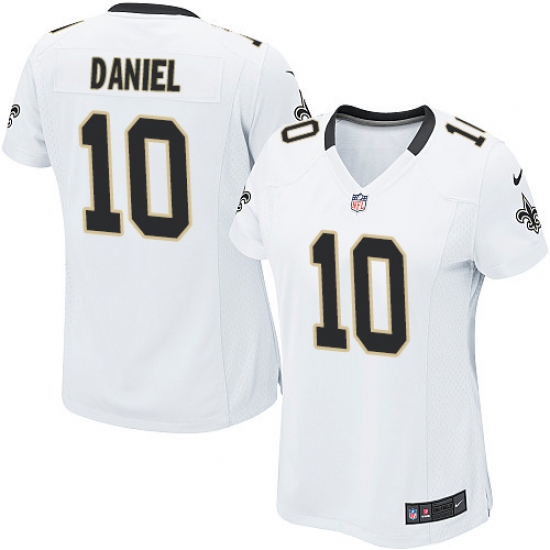 Women's Nike New Orleans Saints #10 Chase Daniel Game White NFL Jersey - Ujersey