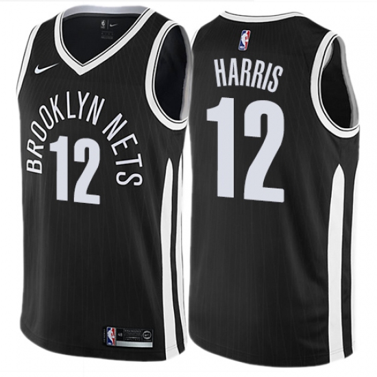 Youth Nike Brooklyn Nets #12 Joe Harris Swingman Black NBA Jersey - City Edition - Ujersey