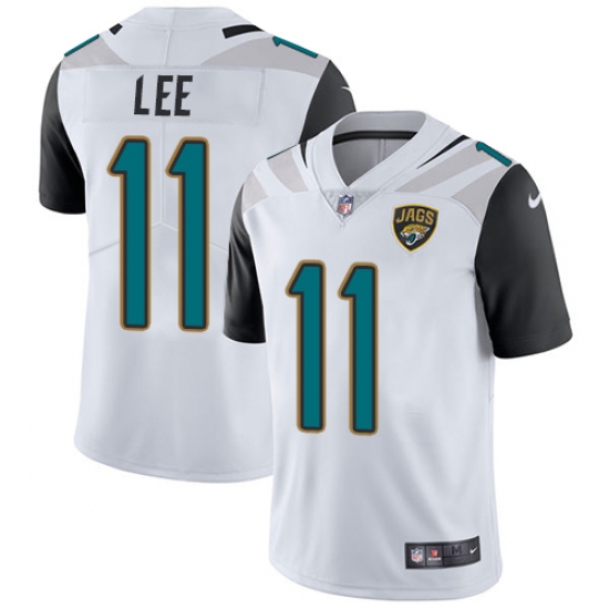 Men's Nike Jacksonville Jaguars #11 Marqise Lee White Vapor Untouchable Limited Player NFL Jersey - Ujersey