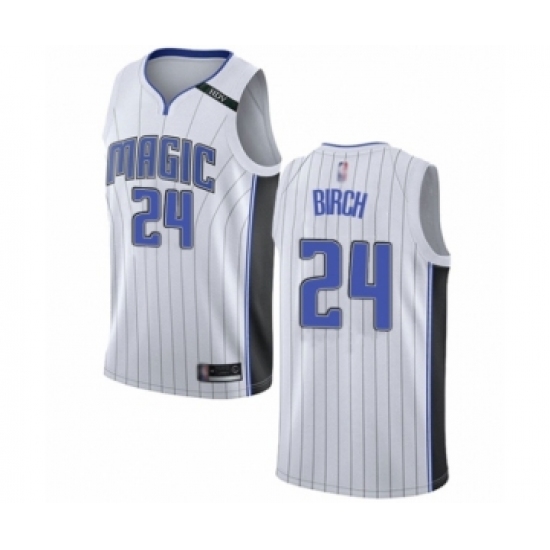 Women's Orlando Magic #24 Khem Birch Swingman White Basketball Jersey - Association Edition - Ujersey