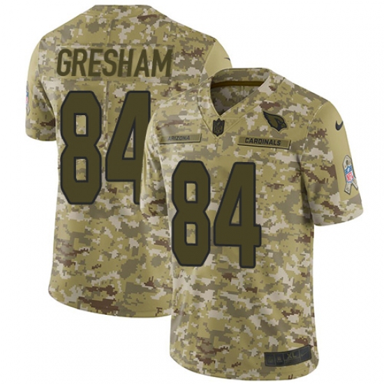 Youth Nike Arizona Cardinals #84 Jermaine Gresham Limited Camo 2018 Salute to Service NFL Jersey - Ujersey