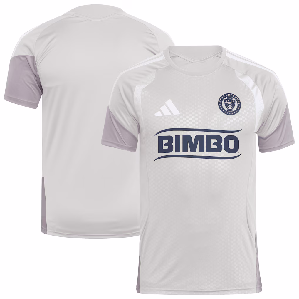 Men's Philadelphia Union Silver 2026 Competition Training Jersey