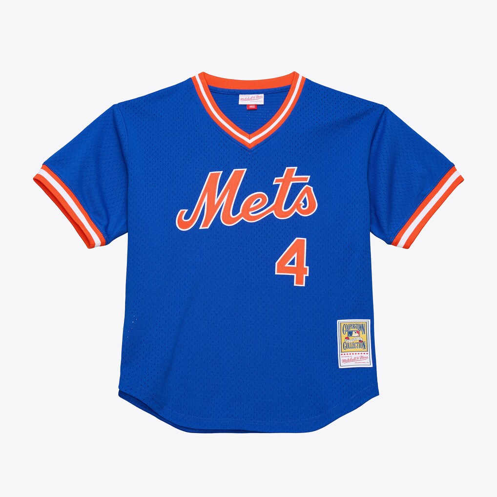 Men's New York Mets Lenny Dykstra Mitchell & Ness Royal Authentic Batting Practice Jersey - Ujersey NHL