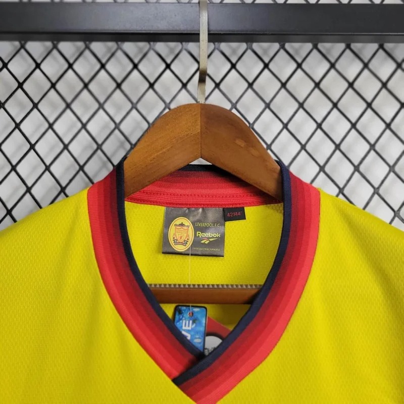Liverpool Retro Football Jersey Away Custom Shirt 1997-99 - Ujersey NHL