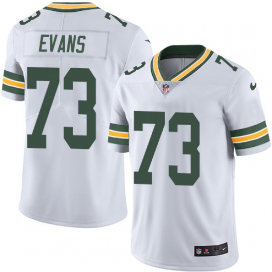 Youth Nike Green Bay Packers #73 Jahri Evans White Vapor Untouchable Limited Player NFL Jersey - Ujersey