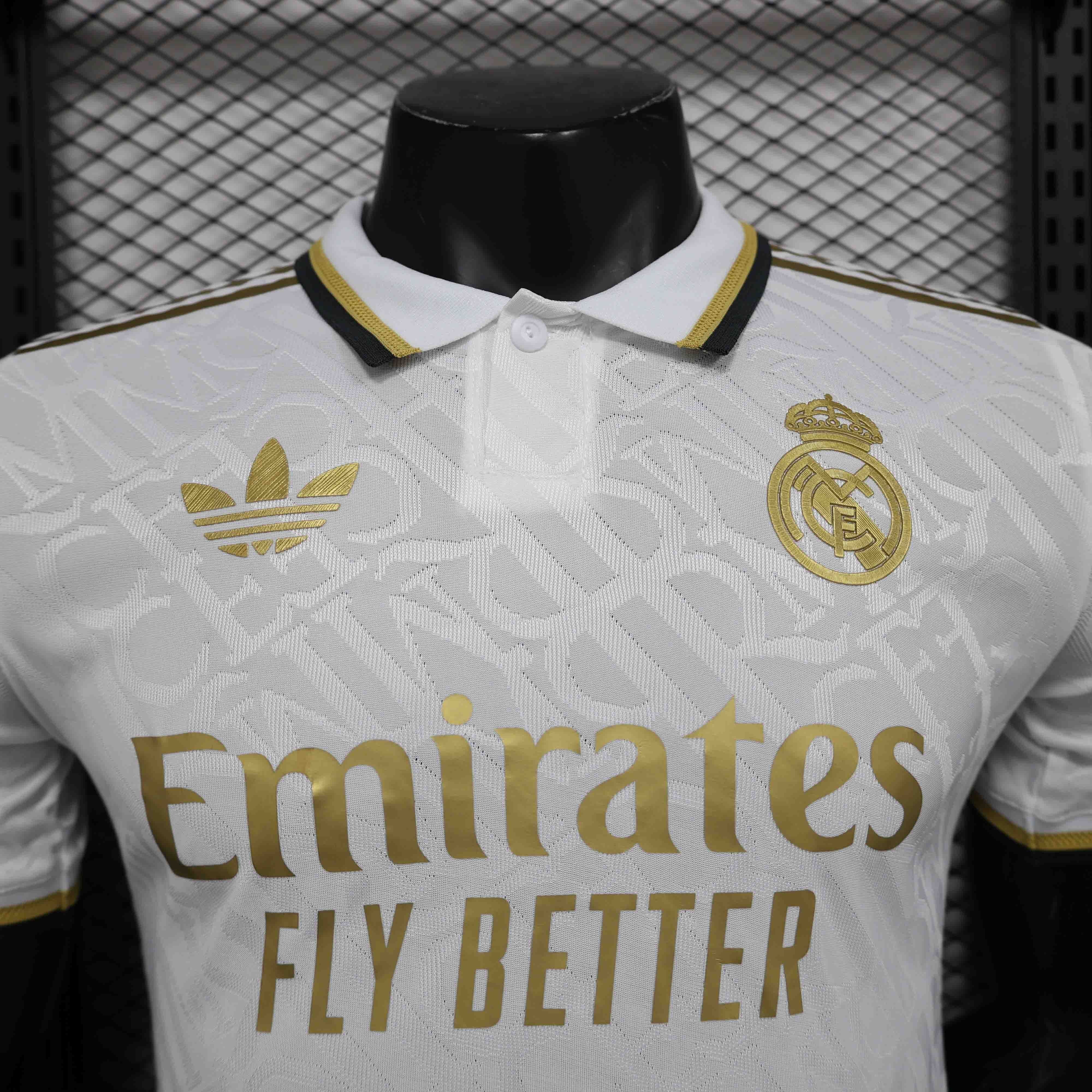 Real Madrid Soccer Jersey Golden Special Edition Shirt 2024/25 - Ujersey NHL