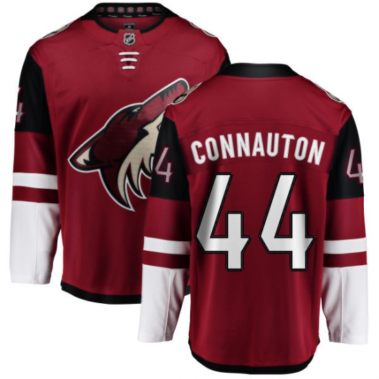 Men's Arizona Coyotes #44 Kevin Connauton Fanatics Branded Burgundy Red Home Breakaway NHL Jersey