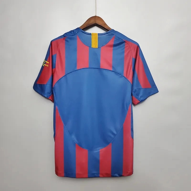 Barcelona Retro Jersey Home Soccer Shirt 2005-06 - U-jersey