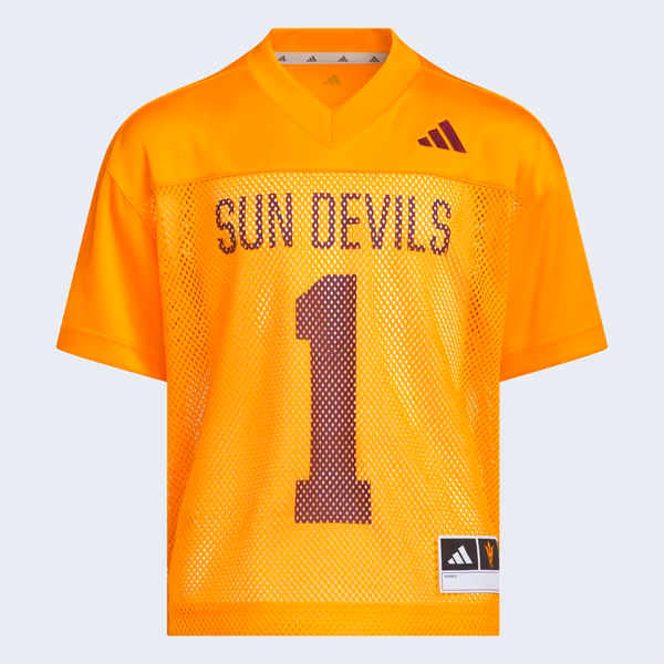 Youth adidas Gold Arizona State Sun Devils Tailgate Jersey - Ujersey