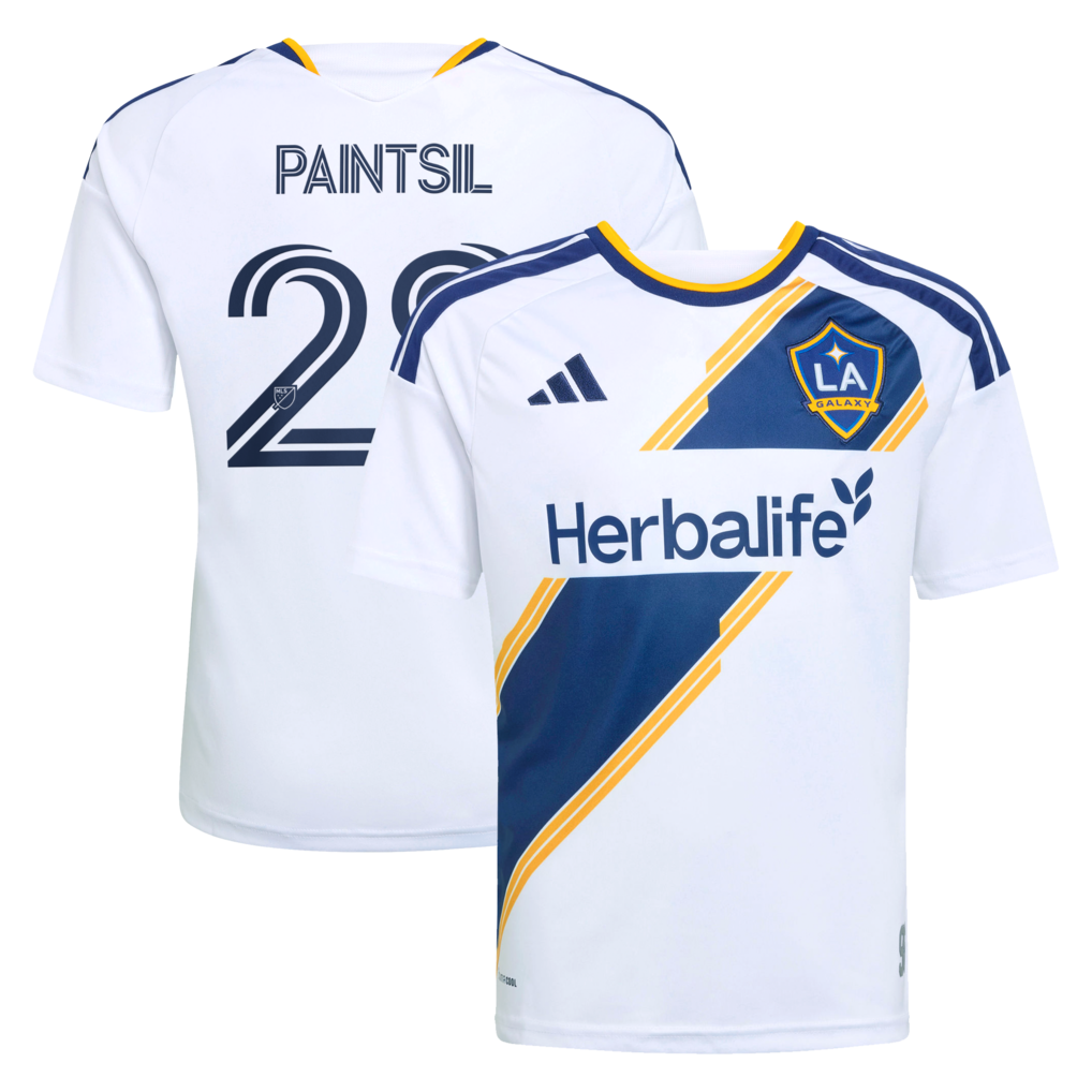 Youth LA Galaxy Joseph Paintsil adidas White 2026 The VeloCITY Kit Replica Jersey - Ujersey
