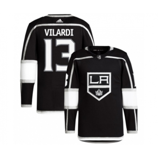 Men's Los Angeles Kings #13 Gabriel Vilardi Black Stitched Jersey - Ujersey