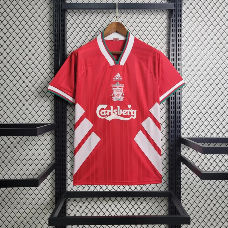 Liverpool Retro Football Jersey Home Custom Shirt 1993/95 - ujerseystore
