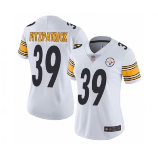 Women's Pittsburgh Steelers #39 Minkah Fitzpatrick White Vapor Untouchable Limited Player Football Jersey - Ujersey