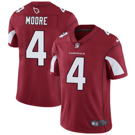 Youth Nike Arizona Cardinals #4 Rondale Moore Red Stitched NFL Vapor Untouchable Limited Jersey - Ujersey