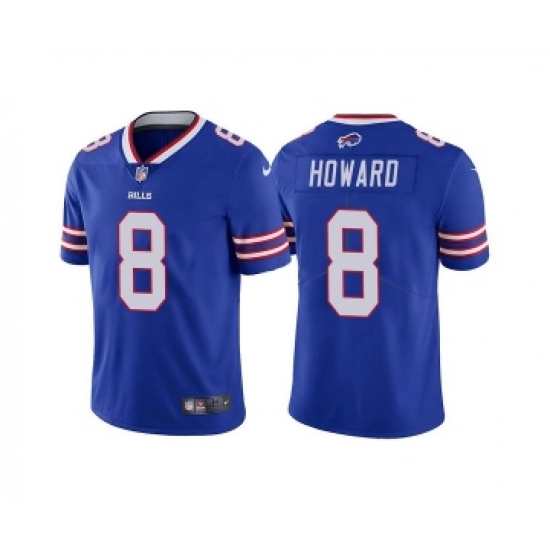 Men's Buffalo Bills #8 O.J. Howard Royal Vapor Untouchable Limited Stitched Jersey