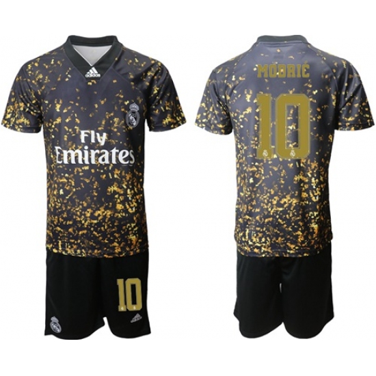 Real Madrid #10 Modric Camo Soccer Club Jersey