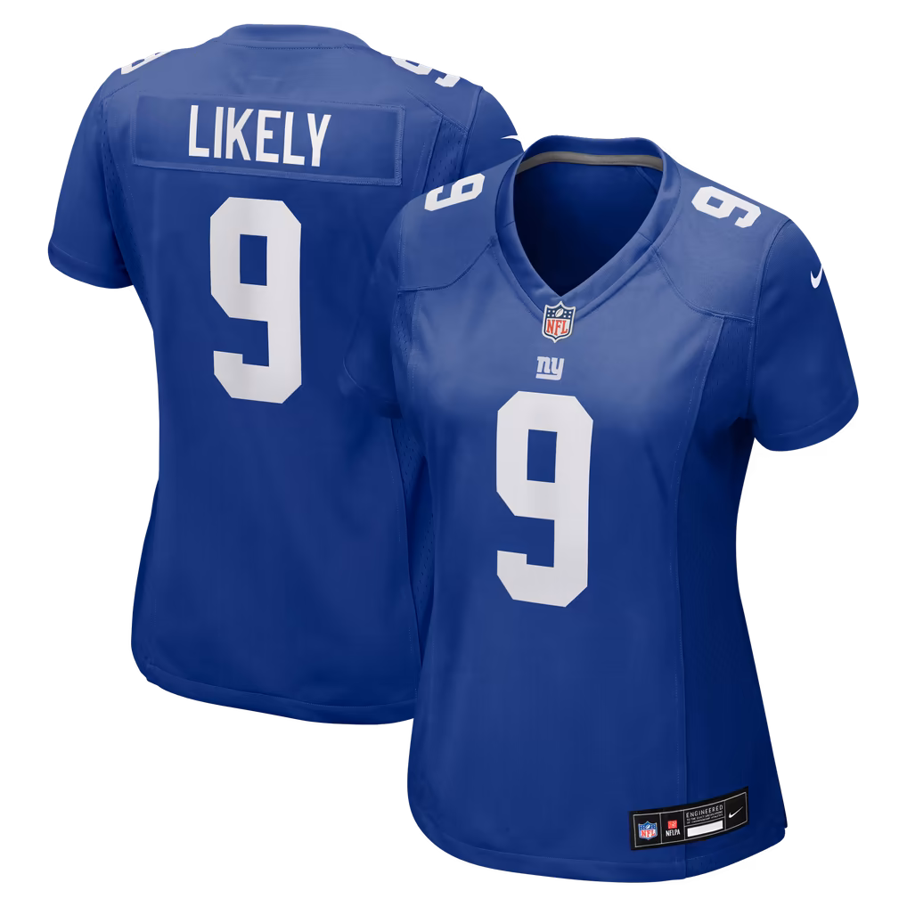 Women's New York Giants Isaiah Likely Nike Royal Team Game Jersey